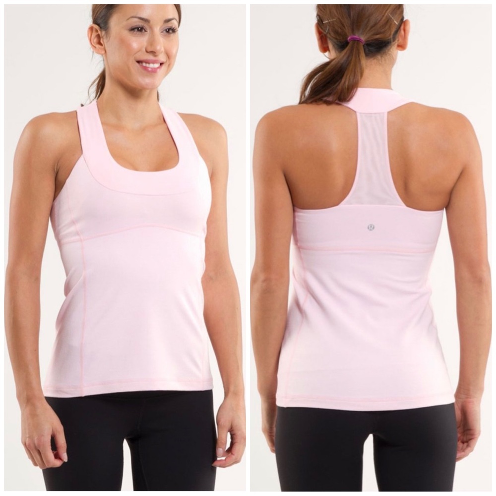 Lululemon Scoop Neck Tank
Heathered Pig Pink